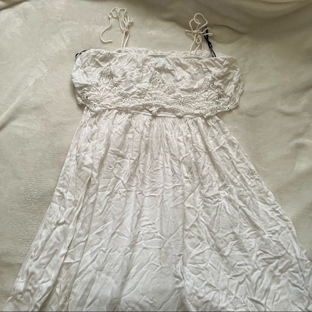 white dress
